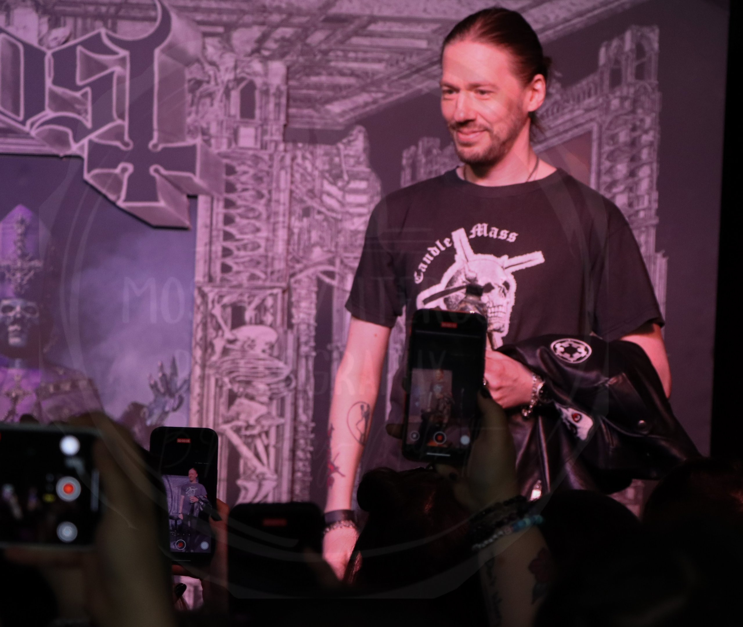 Ghost Tobias Forge HMV Q A Birmingham 2025