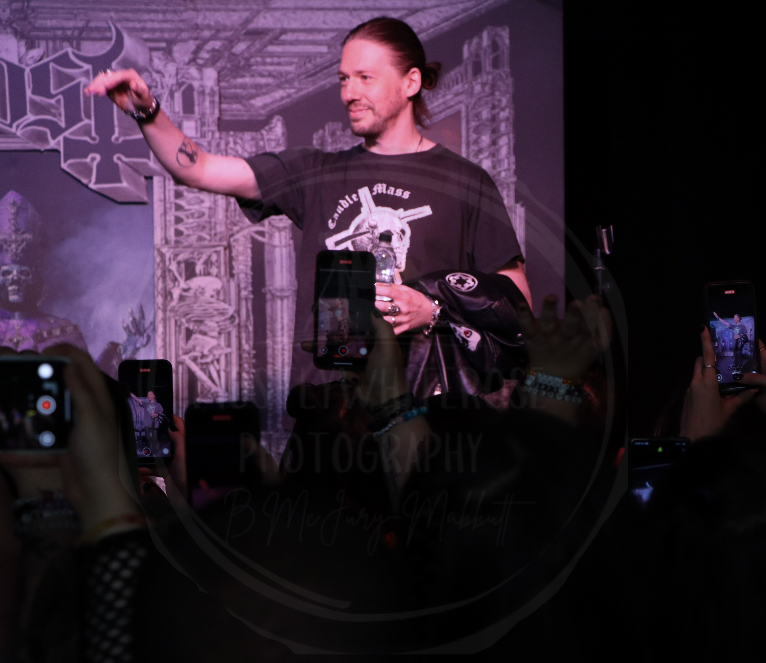 Ghost Tobias Forge HMV Q A Birmingham 2025